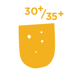 Dutch Cheese 30+/35+