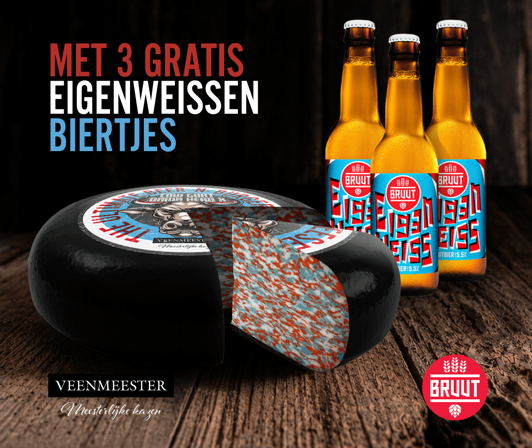 NIEUW Veenmeester Beer and Burger Cheese